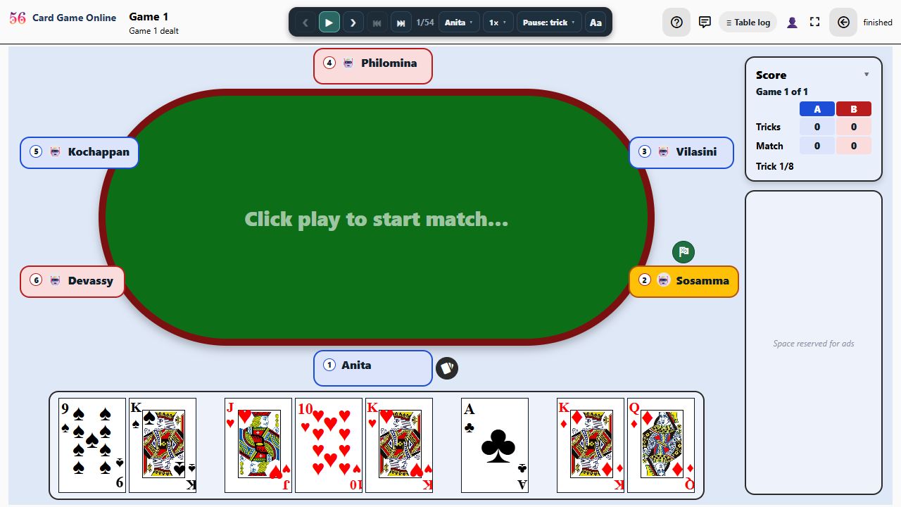 The board replay